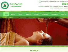 Tablet Screenshot of keralaayurvedicpune.com